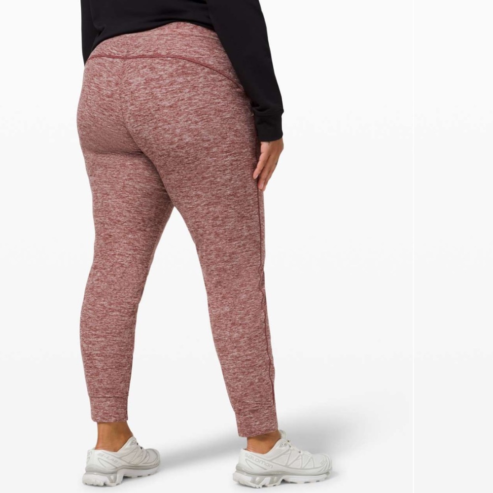 Lululemon Ready to Rulu Fleece Jogger in Heathered Savannah Size 4 - Picture 2 of 7